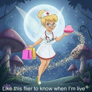 Share Show Flier: Like this to know when I go live